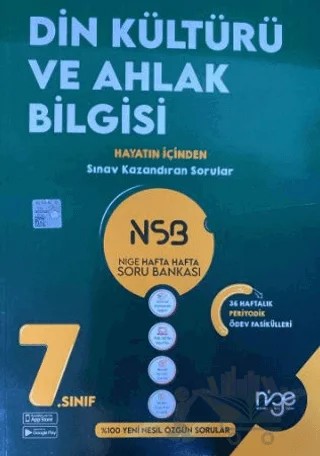 7. Sınıf Din Kültürü ve Ahlak Bilgisi Soru Bankası – Kolektif – Startfen Yayınları kitap kapağı