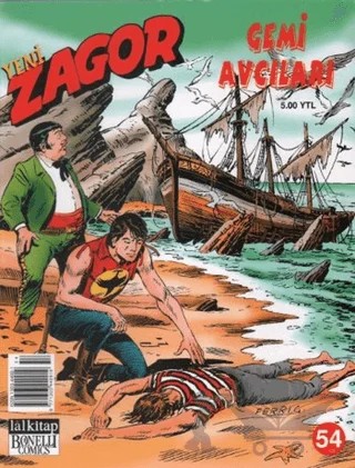 Yeni Zagor Sayı: 54 Gemi Avcıları – Lal Kitap kitap kapağı