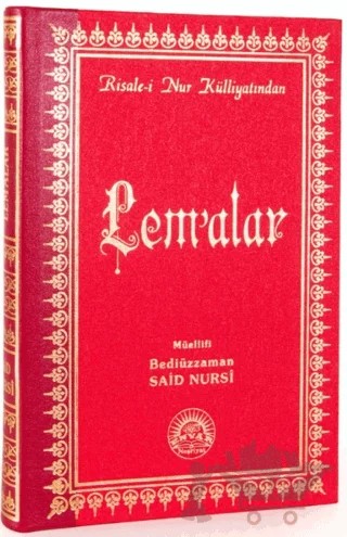 Lem'alar (Büyük Boy - Sırtı Deri) – Bediüzzaman Said Nursi – Envar Neşriyat kitap kapağı