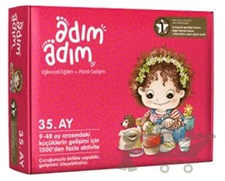 Adım Adım 35. Ay Bebek Eğitim Seti – Kolektif – Adım Adım Bebek Eğitimi kitap kapağı