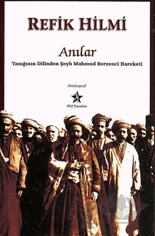 Anılar – Refik Hilmi – Peri Yayınları kitap kapağı