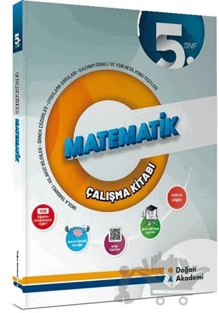 5. Sınıf Matematik Çalışma Kitabı – Kolektif – Doğan Akademi kitap kapağı