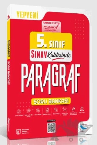 5. Sınıf Paragraf Soru Bankası – Kolektif – Sınav Yayınları kitap kapağı