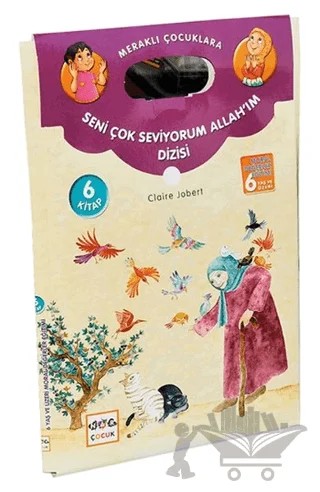 Seni Çok Seviyorum Allahım Dizisi 6 Kitap – Claire Jobert – Nar Yayınları kitap kapağı
