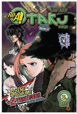 Rea Otaku Manga 3 – Kolektif – Altıkırkbeş Yayınları kitap kapağı