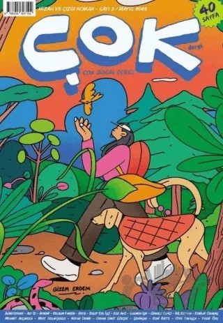 Çok Dergi 03 – Doğal Dergi – Mayıs 2025 – Komikşeyler Yayıncılık kitap kapağı