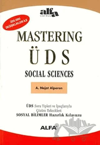 Çözümlü Çıkmış Sınav Soruları Mastering ÜDS – A. Nejat Alperen – Alfa Yayınları kitap kapağı