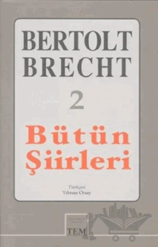 Bütün Şiirleri 2 – Bertolt Brecht – Mitos Boyut Yayınları kitap kapağı