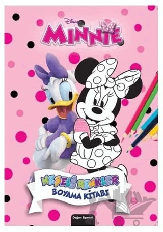 Disney Minnie Neşeli Renkler Boyama Kitabı – Kolektif – Doğan Egmont Yayıncılık kitap kapağı