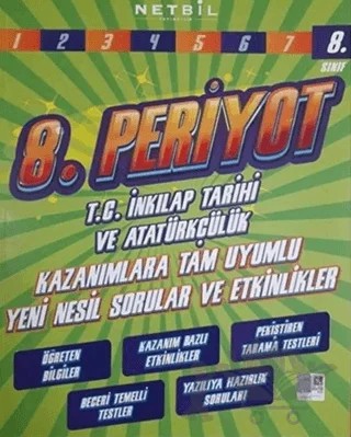 8. Sınıf T.C. İnkılap Tarihi ve Atatürkçülük 8. Periyot – Kolektif – Netbil Yayıncılık kitap kapağı