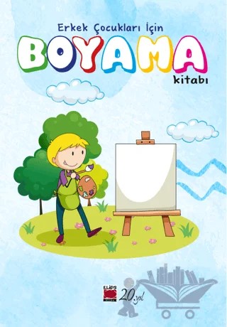 Erkek Çocukları için Boyama Kitabı – Kolektif – Elips Kitap kitap kapağı