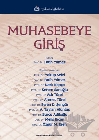 Muhasebeye Giriş – Kolektif – Türkmen Kitabevi kitap kapağı