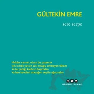 Sere Serpe – Gültekin Emre – Yapı Kredi Yayınları kitap kapağı