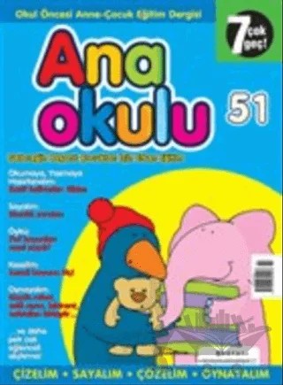 Anaokulu Sayı: 51 Anne-Çocuk Eğitim Dergisi – Boyut Yayın Grubu kitap kapağı