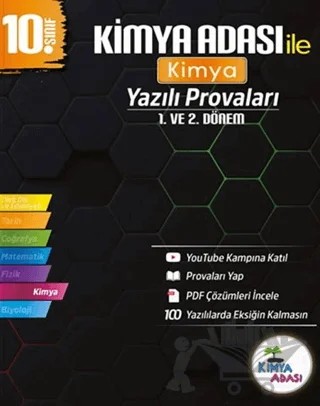 10. Sınıf Kimya Yazılı Provaları – Kolektif – Tonguç Akademi kitap kapağı