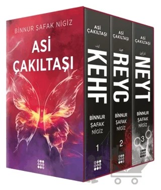 Asi Çakıltaşı Serisi Set (3 Kitap Takım) – Binnur Şafak Nigiz – Dokuz Yayınları kitap kapağı