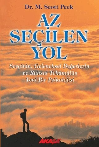 Az Seçilen Yol – Scott Peck – Akaşa Yayınları kitap kapağı