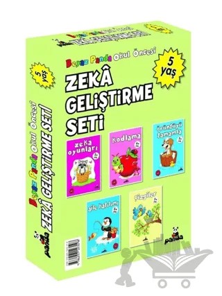 Okul Öncesi 5 Yaş Zeka Geliştirme Seti (5 Kitap) – Afife Çoruk – Beyaz Panda Yayınları kitap kapağı