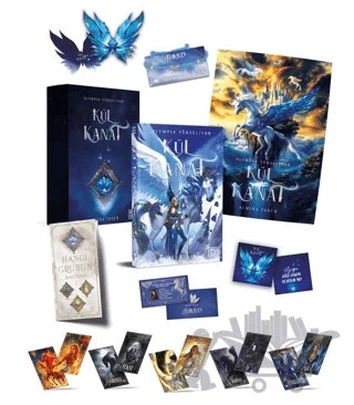 Kül Kanat Kutulu Set – Almina Taner – Athica Yayınları kitap kapağı