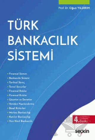 Türk Bankacılık Sistemi – Oğuz Yıldırım – Seçkin Yayıncılık kitap kapağı