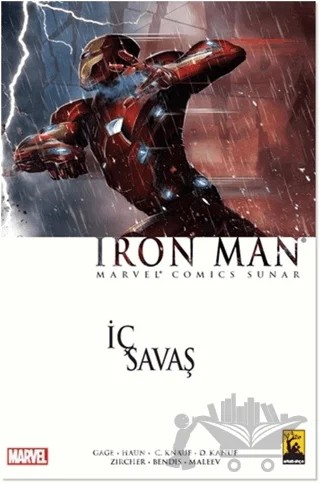 İron Man: İç Savaş – Daniel Knauf – Arka Bahçe Yayıncılık kitap kapağı