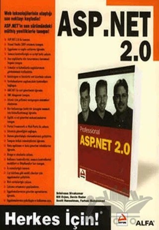 ASP.NET 2.0 – Srinivasa Sivakumar – Alfa Yayınları kitap kapağı