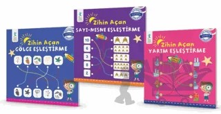 Zihin Açan Eşleştirme Seti – Tuğçe Turguner – Çocuk Gelişimi Yayınları kitap kapağı