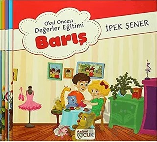Okul Öncesi Değerler Eğitimi (5 Kitap Takım) – İpek Şener – Akademi Çocuk kitap kapağı