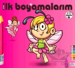 Şıpşıp İlk Boyamalarım Boyama 6 – Bella Toprak – Kuzey Çocuk Yayıncılık kitap kapağı