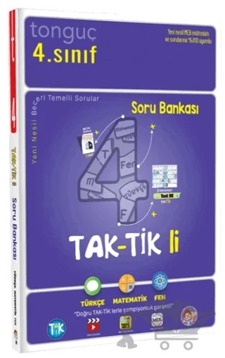 4. Sınıf Taktikli Soru Bankası – Kolektif – Tonguç Akademi kitap kapağı