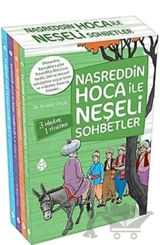 Nasreddin Hoca ile Neşeli Sohbetler (4 Kitap Takım) – Mustafa Uluçay – Uğurböceği Yayınları kitap kapağı