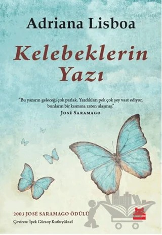 Kelebeklerin Yazı – Adriana Lisboa – Kırmızı Kedi Yayınevi kitap kapağı