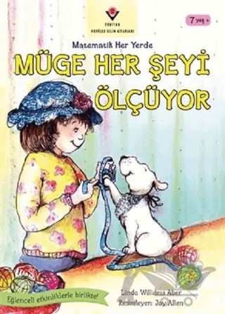 Müge Her Şeyi Ölçüyor - Matematik Her Yerde – Linda W. Aber – TÜBİTAK Yayınları kitap kapağı