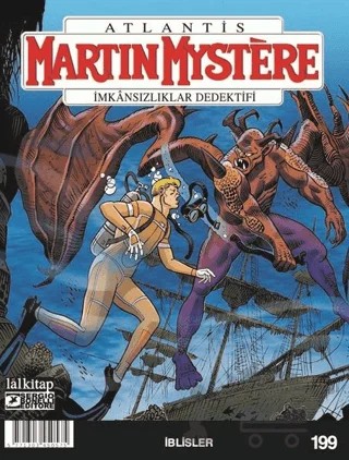 Martin Mystere Sayı: 199 - İblisler – Giuseppe Riccio – Lal Kitap kitap kapağı