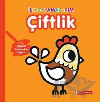 İlk Boyamalarım - Çiftlik – Kolektif – ODTÜ Geliştirme Vakfı Yayıncılık kitap kapağı