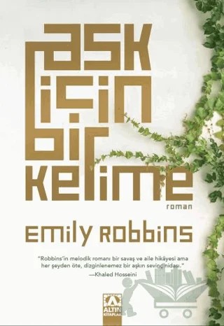 Aşk İçin Bir Kelime – Emily Robbins – Altın Kitaplar kitap kapağı