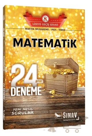 8. Sınıf LGS Matematik 24 Ayar Deneme – Kolektif – Sınav Yayınları kitap kapağı