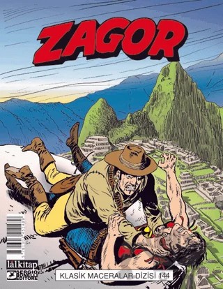 Zagor Klasik Maceralar Cilt 144 – Jacopo Rauch, Moreno Burattini – Lal Kitap kitap kapağı