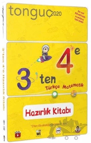 3'ten 4'e Hazırlık Kitabı – Kolektif – Tonguç Akademi kitap kapağı