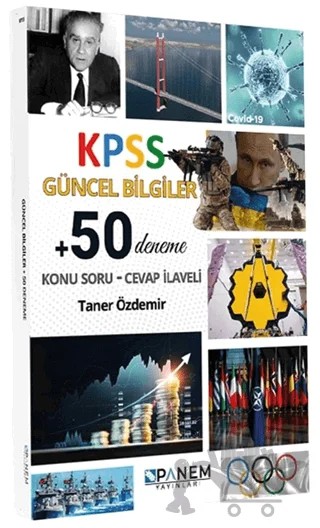 2022 KPSS Güncel Bilgiler + 50 Deneme – Kolektif – Panem Yayınları kitap kapağı