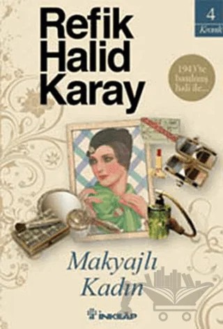 Makyajlı Kadın – Refik Halid Karay – İnkılap Kitabevi kitap kapağı