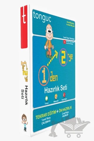 1'den 2'ye Hazırlık Seti – Kolektif – Tonguç Akademi kitap kapağı