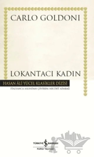 Lokantacı Kadın – Carlo Goldoni – İş Bankası Kültür Yayınları kitap kapağı