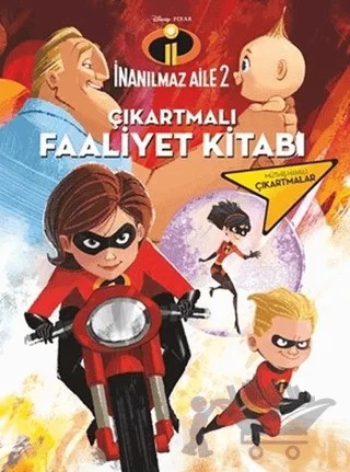 İnanılmaz Aile 2 Çıkartmalı Faaliyet Kitabı – Kolektif – Doğan Egmont Yayıncılık kitap kapağı