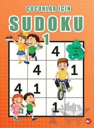 Çocuklar İçin Sudoku 1 – Ramazan Oktay – Beyaz Balina Yayınları kitap kapağı