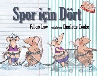Fareler ve Sayılar 4 - Spor İçin Dört – Felicia Law – Doruk Yayınları kitap kapağı