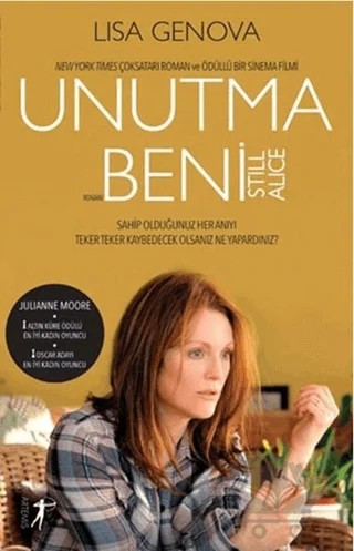 Unutma Beni – Lisa Genova – Artemis Yayınları kitap kapağı