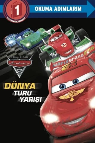 Disney Pixar Arabalar 2 - Dünya Turu Yarışı – Susan Amerikaner – Beta Kids kitap kapağı