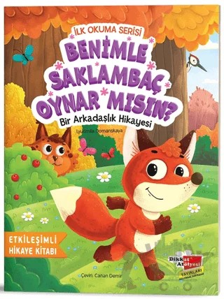 İlk Okuma Serisi - Benimle Saklambaç Oynar Mısın? – Lyudmila Domanskaya – Dikkat Atölyesi Yayınları kitap kapağı