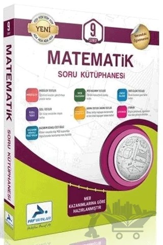 9. Sınıf Matematik Soru Kütüphanesi – Kolektif – Paraf Yayınları kitap kapağı